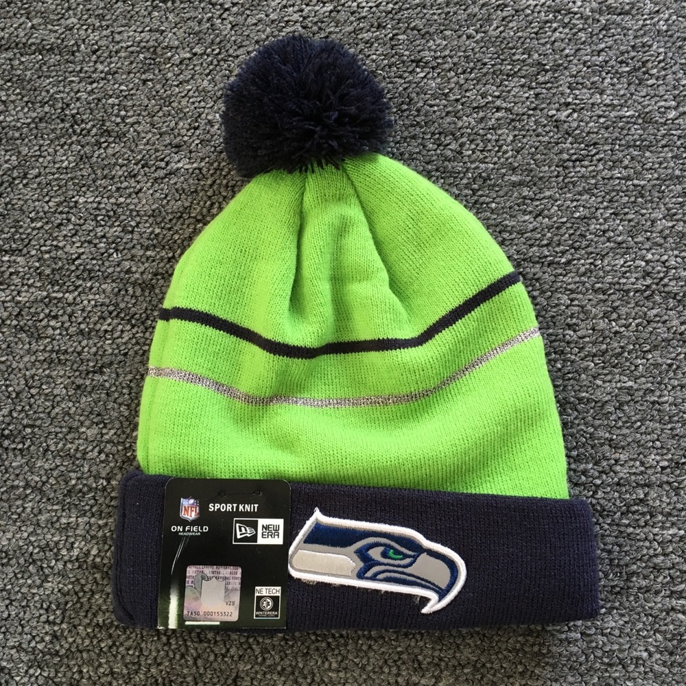 Seahawks beanie